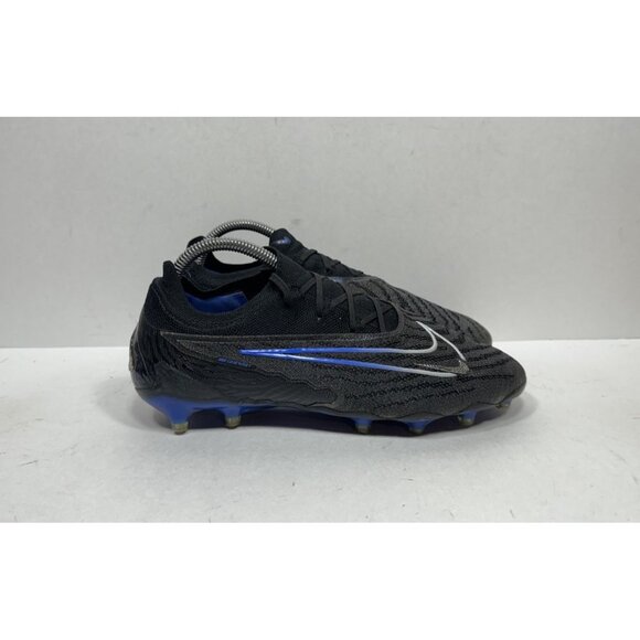 Nike Phantom GX Elite AG Pro Mens 7.5 / Womens 9 Black Chrome Soccer DD9441 040 - Picture 1 of 8